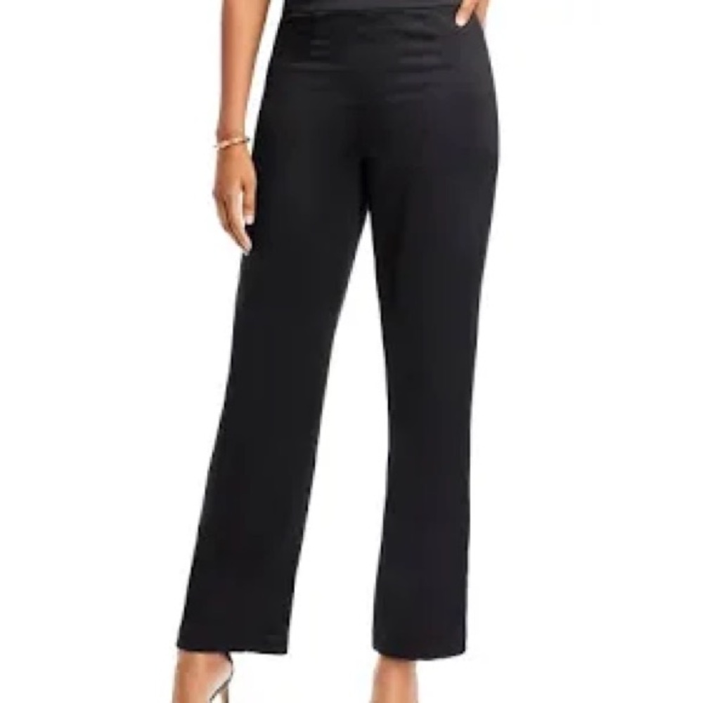 MissLook Satin High Waisted Straight Leg Pants Size Large L